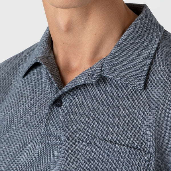 Navy Twist Riviera Polo Shirt