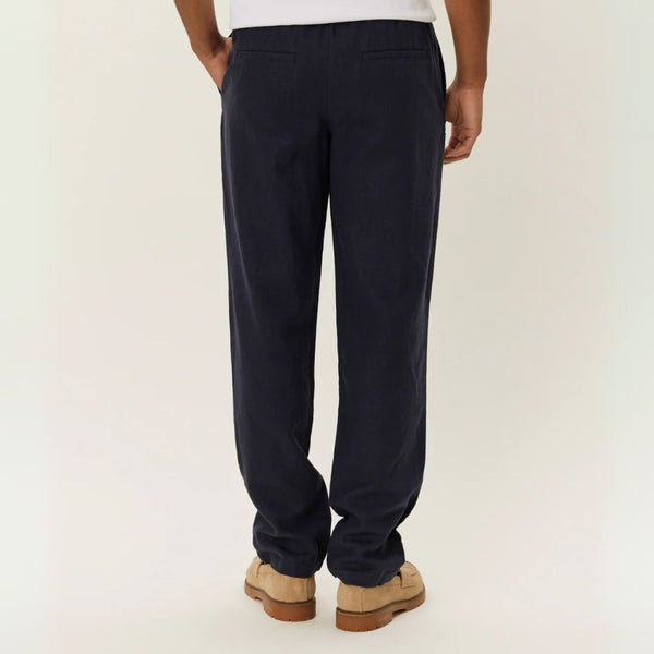 Navy Patrick Linen Pants