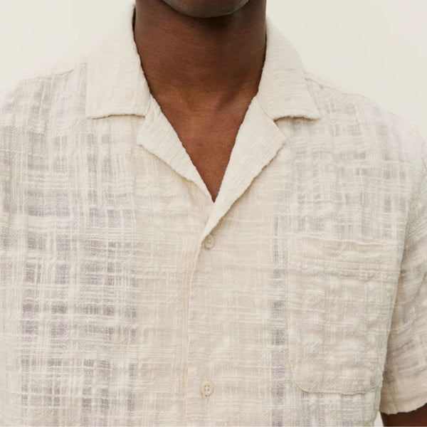 Ivory Lesley Slub SS Shirt 2.0