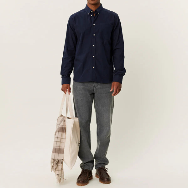 Dark Navy Karl Peached Shirt