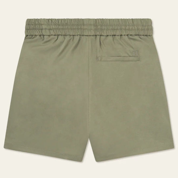 Lichen Green Otto Cotton Shorts