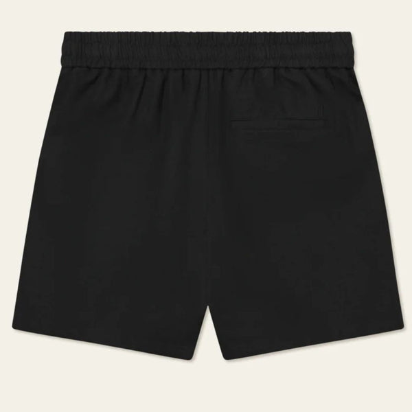 Black Otto Linen Shorts