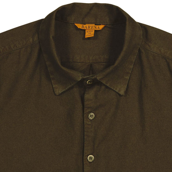 Army Pavan Brushed Cotton Shirt