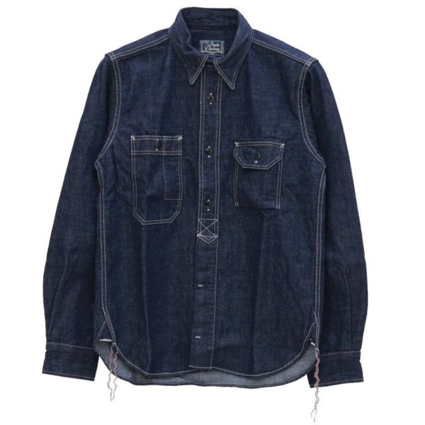 One Wash 5333B Denim LS Shirt