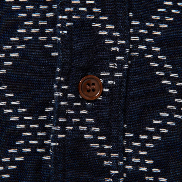 Indigo 5728 Shashiko Cotton Shirt