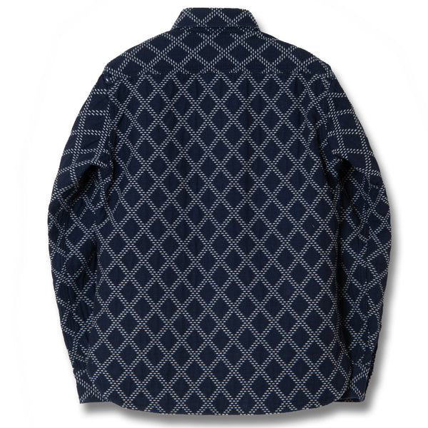 Indigo 5728 Shashiko Cotton Shirt