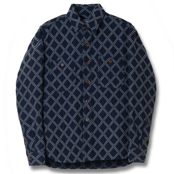 Indigo 5728 Shashiko Cotton Shirt