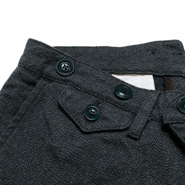 Black OR-1002 Low Waist Cotton Trouser