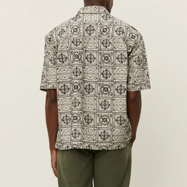 Ivory Larry AOE Tile SS Shirt