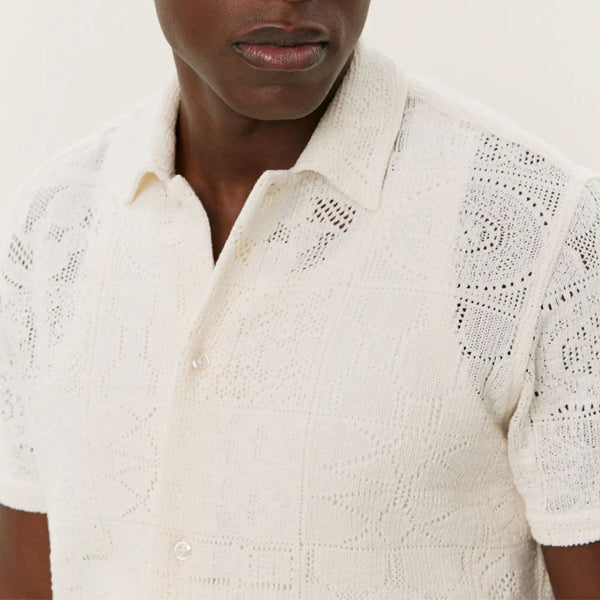 Ivory Hector Lace Shirt