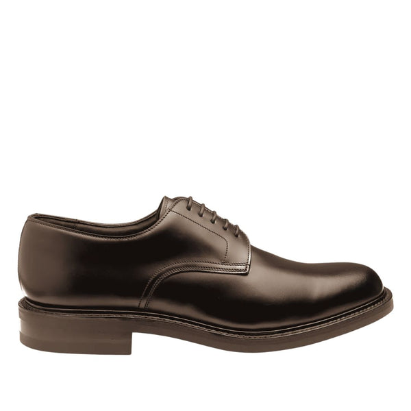 Dark Brown Barbican Polished Derby