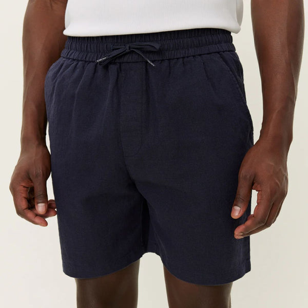 Black Otto Linen Shorts