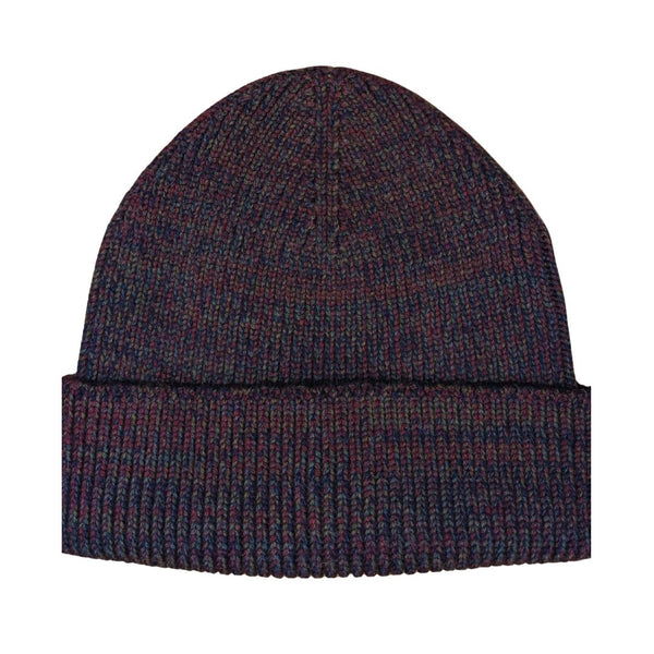 Bordeaux/Khaki Ara Chiné Melange Beanie