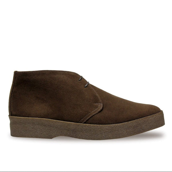 Chocolate Suede Hi Top Sanders Chukka Boot