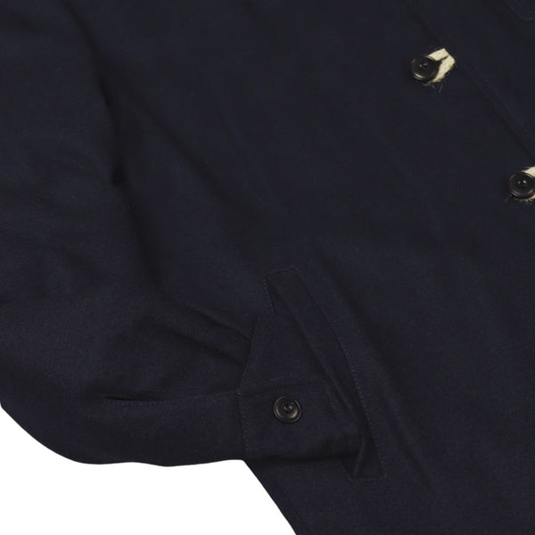 Navy Hebron Reversible Wool Jacket