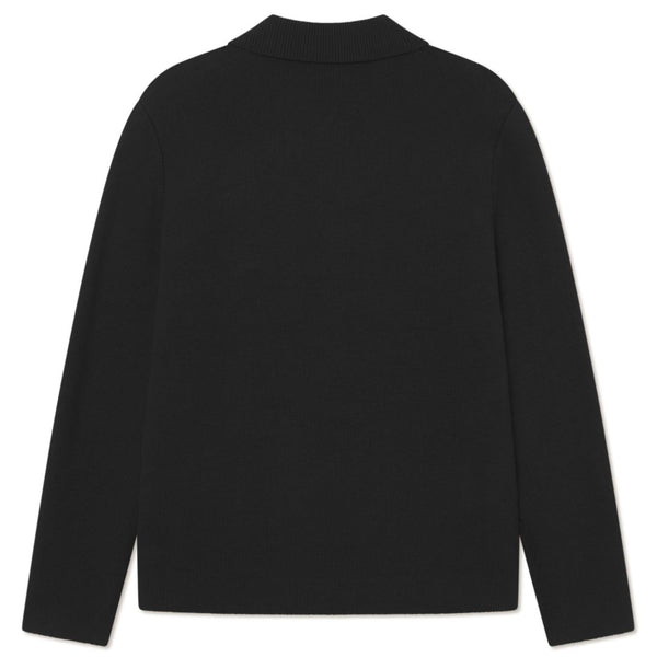 Black Fischer Cotton Milano Overshirt