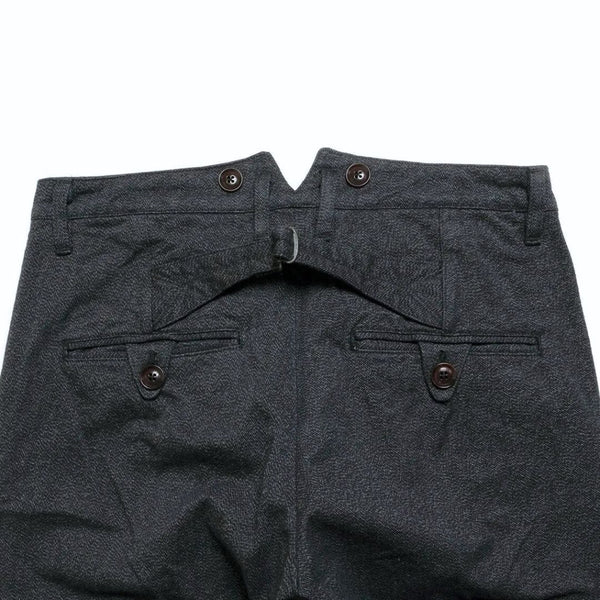 Black OR-1002 Low Waist Cotton Trouser
