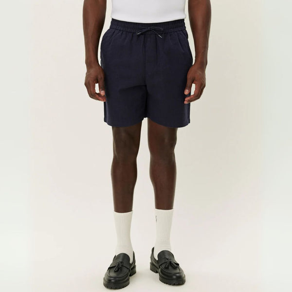 Black Otto Linen Shorts