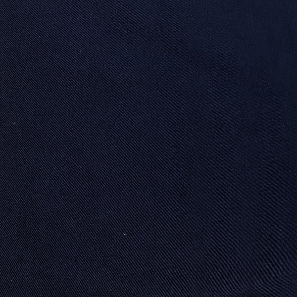 Dark Blue Cotton Linen Drawstring Trousers