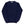 Navy Melange Scottish Wool Crewneck Sweater