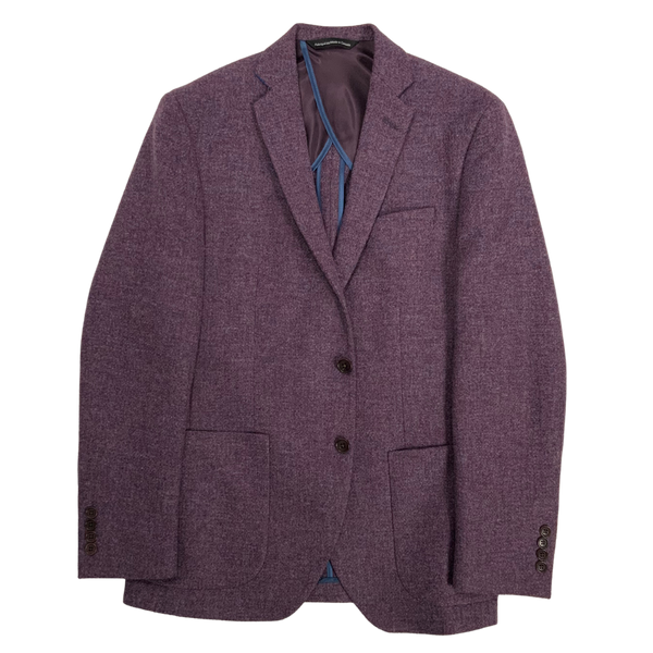 Orchid Tweed Two Button Wool Sport Jacket
