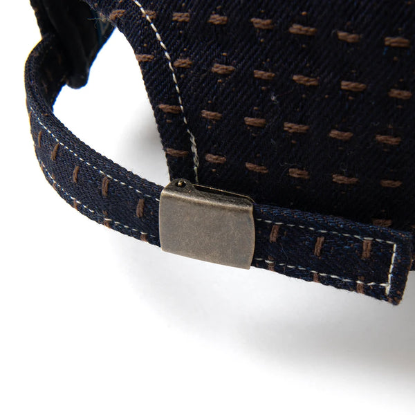 Persimmon Kakishibu D7578 Sashiko Denim Cap