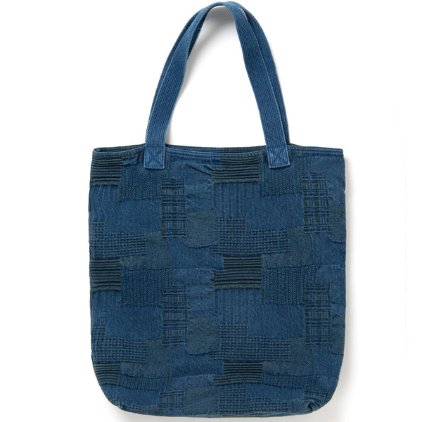 Indigo 7579 Boro Sashiko Denim Tote Bag