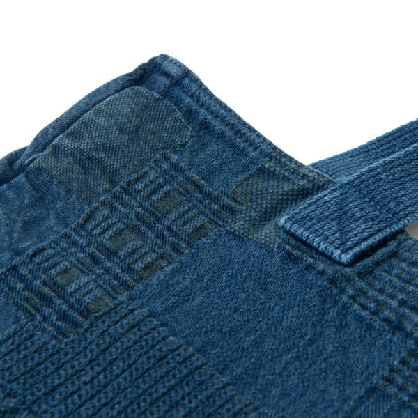Indigo 7579 Boro Sashiko Denim Tote Bag