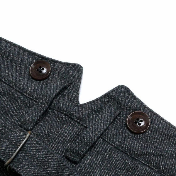 Black OR-1002 Low Waist Cotton Trouser