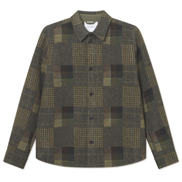 Duffel Bag Kody Patchwork Wool Overshirt