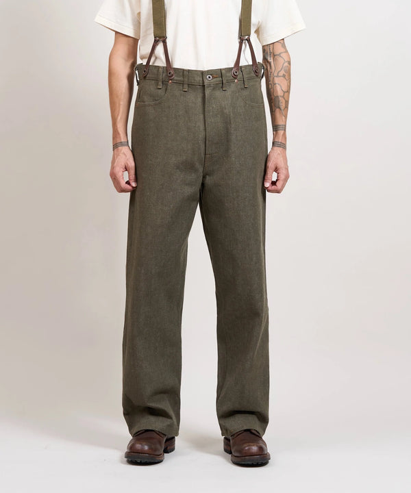 Green OX x LEE Rodeo Clown 101Z Denim Jeans
