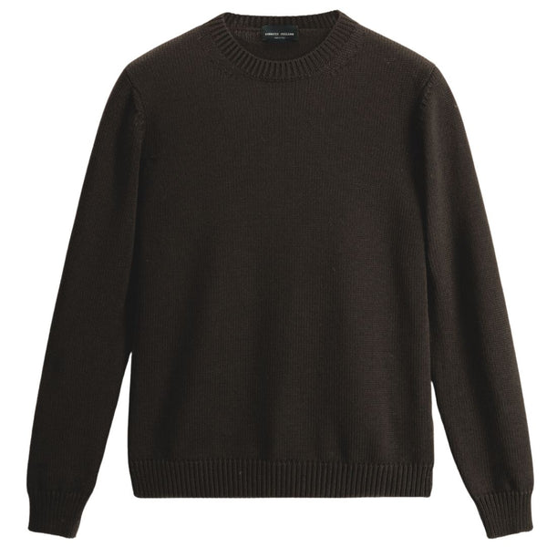 Moro Merino Knit Crewneck Sweater