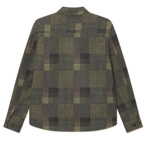 Duffel Bag Kody Patchwork Wool Overshirt