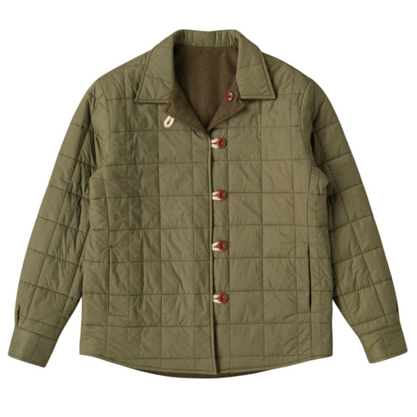 Green Hebron Reversible Wool Jacket