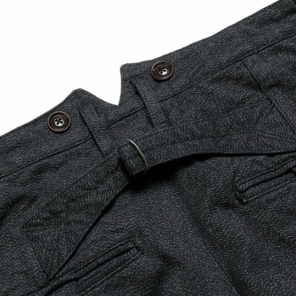 Black OR-1002 Low Waist Cotton Trouser