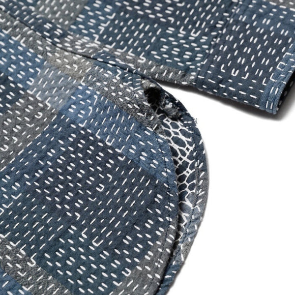 Blue 5651 Noragi Shashiko Shirt