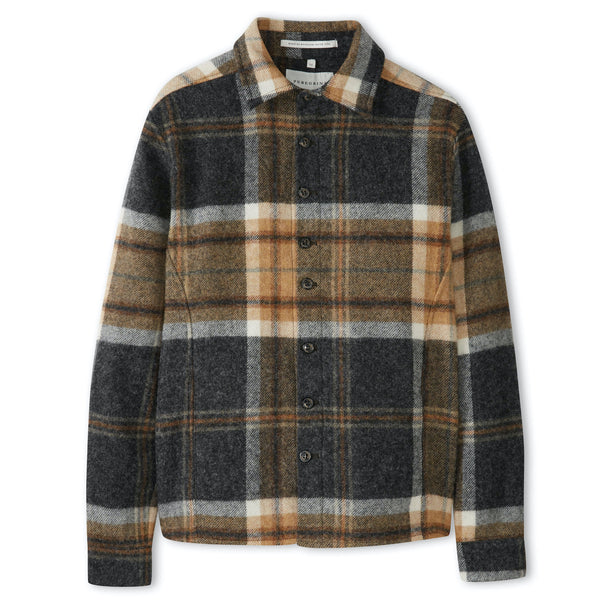 Barney Check Wool Overshirt