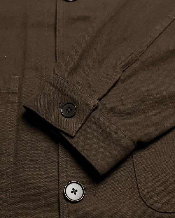 Slate Brown Twill Station Jacket