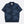 Navy Zigger Pixal Floral Knitted Cotton Shirt