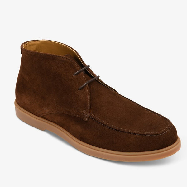 Dark Brown Amalfi Suede Chukka Boots