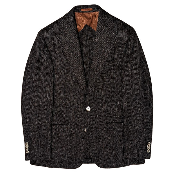 Brown/Black Andre Tweed Sport Jacket
