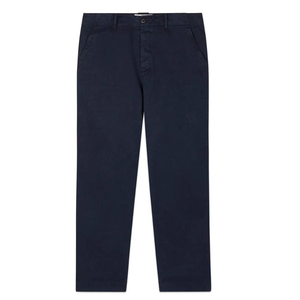 Navy Ashton Cotton Chino Trousers