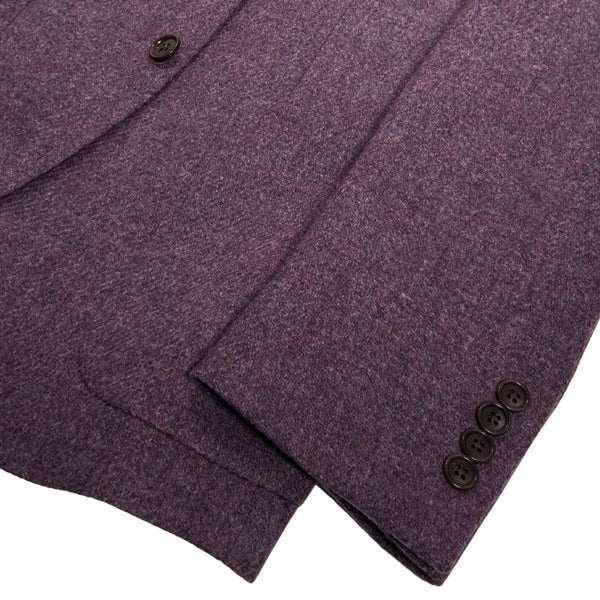 Orchid Tweed Two Button Wool Sport Jacket