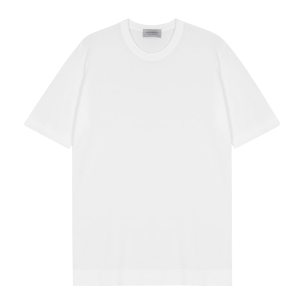 White Lorca Sea Island Cotton T-Shirt