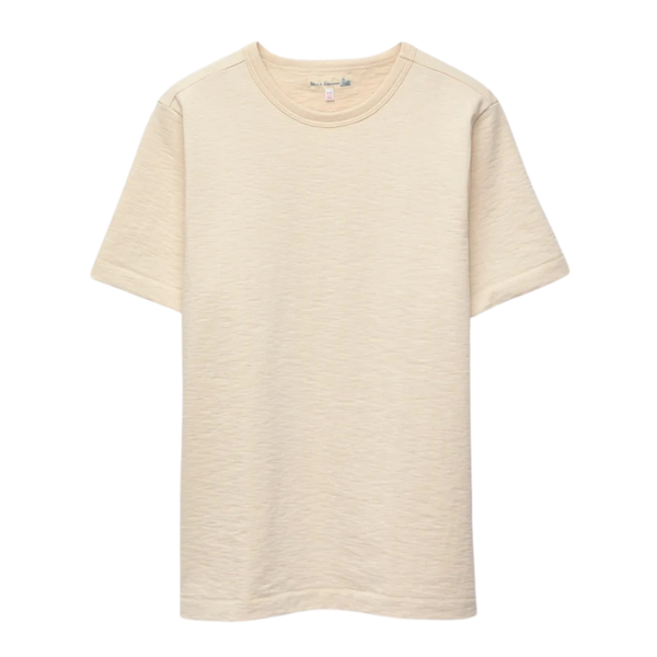 Nature 2S14 Relaxed Fit Loopwheeled 10.7 oz Heavy Cotton Slub T-shirt