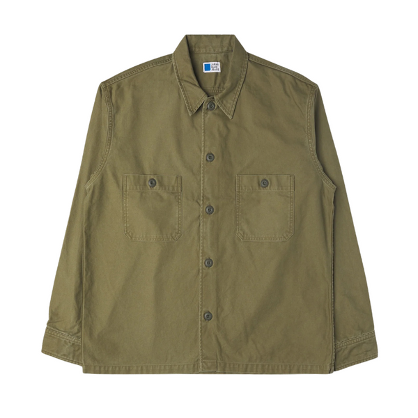 Olive JBLS1021 BDU Cotton Overshirt