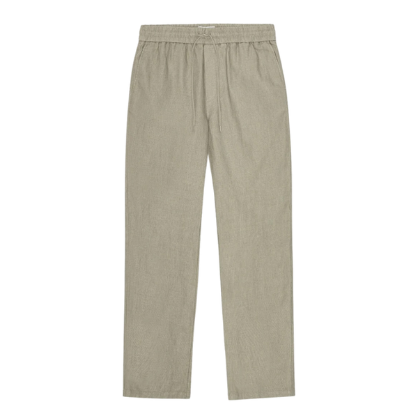 Laurel Oak Sand Patrick Linen Cotton Trousers