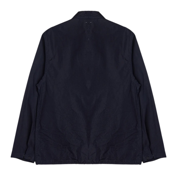 F2462 Indigo Cotton Nylon Coach Jacket