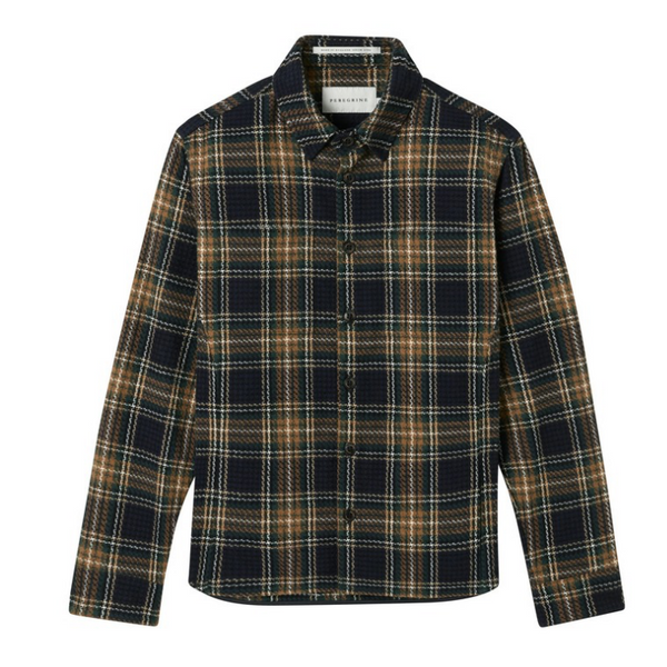 Harry Check Cotton Blunt Overshirt