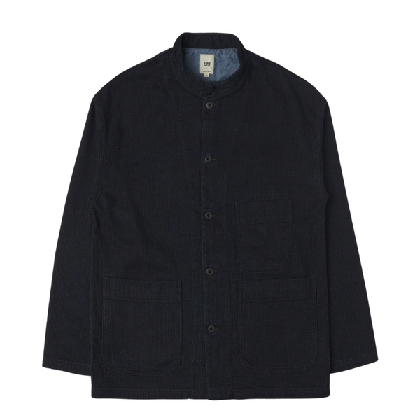 Indigo F2468 Sashiko Cotton Jacket